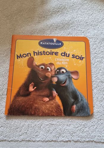 Livre histoire du soir ratatouille