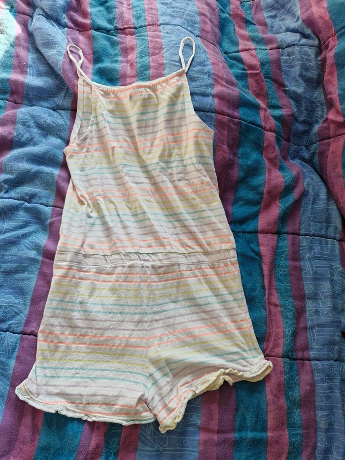 Joli combishort drapé et volant - photo numéro 5
