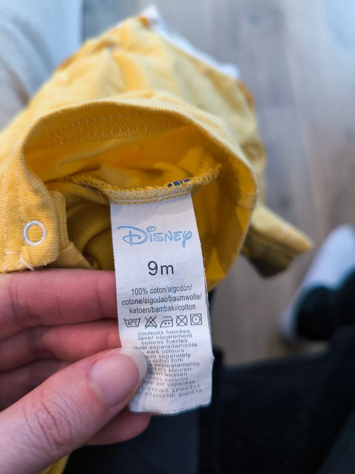 Grenouillère / body manches courtes Disney Baby 9 mois - photo numéro 4
