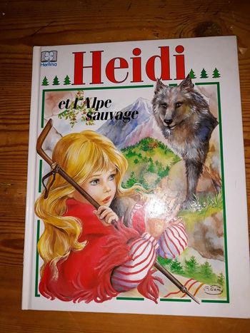 Livre Heidi et l'Alpe Sauvage