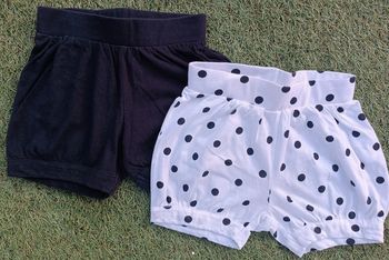 Lot de deux petits shorts
