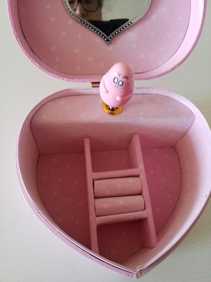 Coffre à bijoux musical avec miroir - photo numéro 5