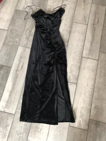 Robe longue velours Zara TBE Taille XS