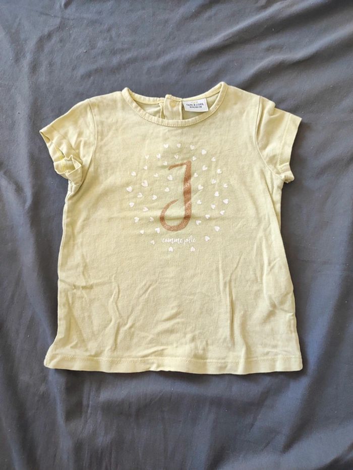 T-shirt manches courtes 18 mois Tape à l'œil