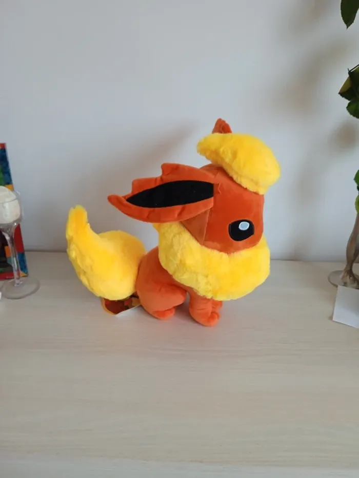 Grande Peluche Pokémon Pyroli neuve - photo numéro 7