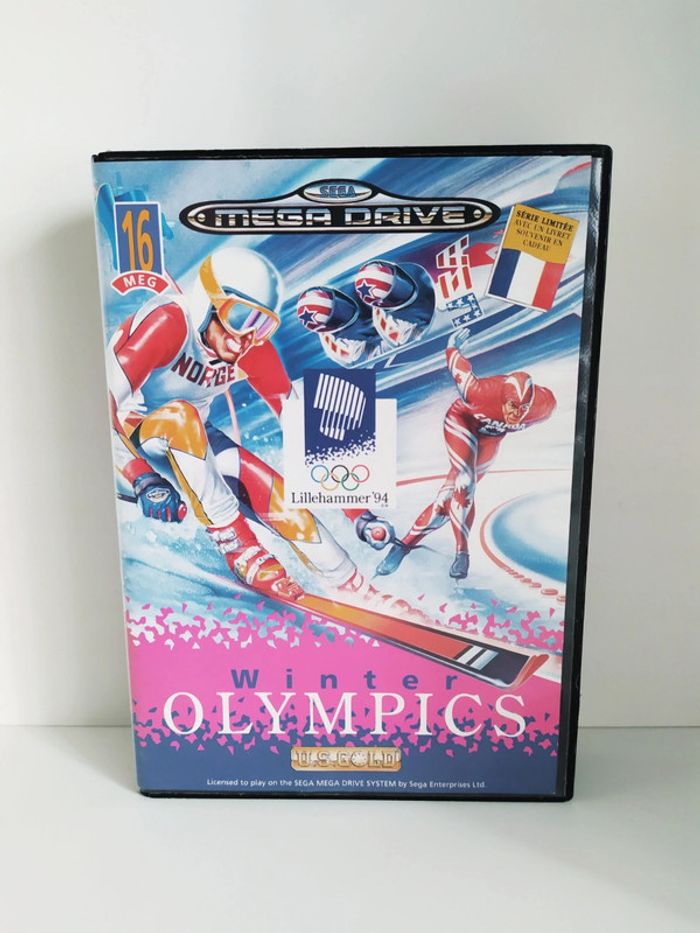 Winter Olympics Sega mega drive en boîte - photo numéro 1