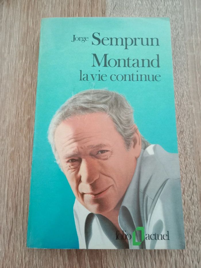 Jorge Semprun 🪅 Montand la vie continue - photo numéro 1