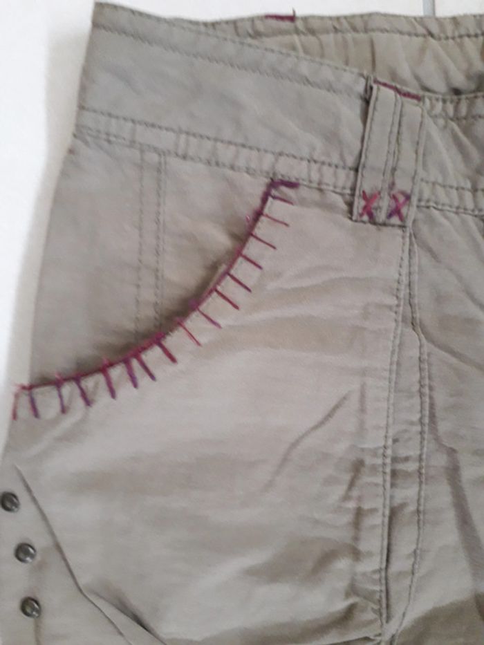 Pantalon toile doublé - 10 ans - photo numéro 5