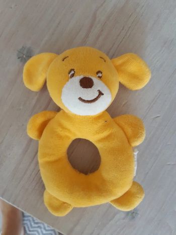 Hochet bébé ourson / chien