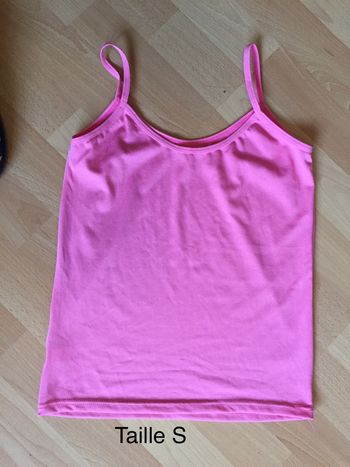 Débardeur / top rose