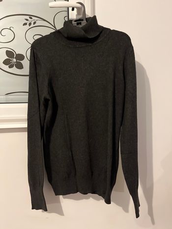 Pull col roulé femme