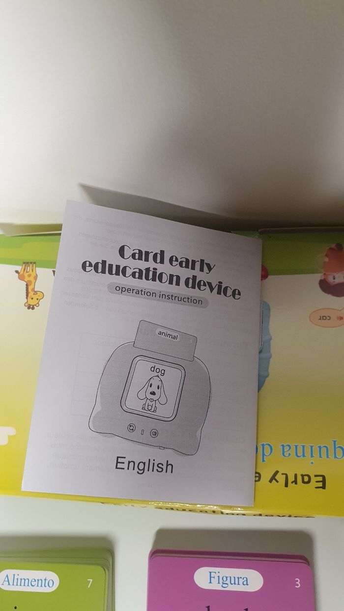 Dispositif parlant Anglais/ Espagnol + 224 cartes - photo numéro 6