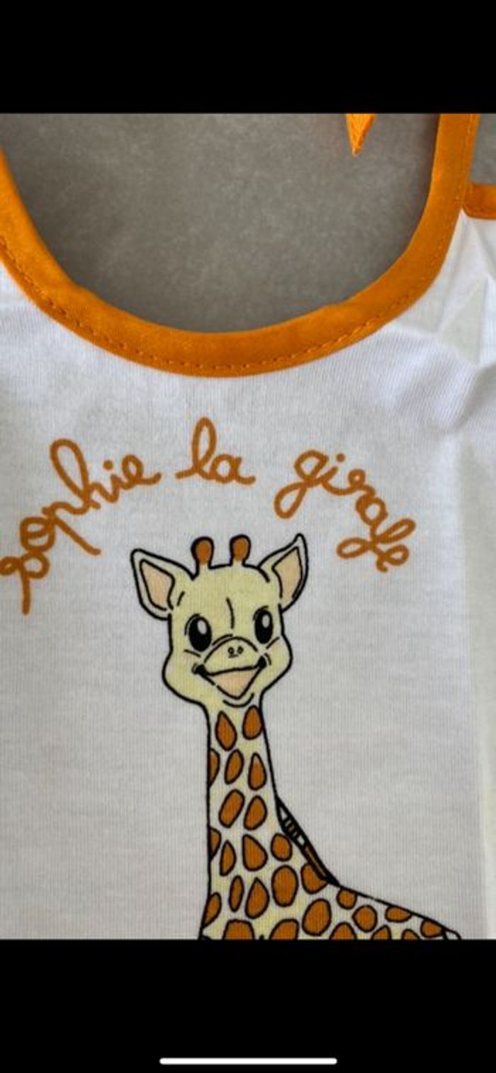 Bavoir Sophie la girafe Neuf - photo numéro 5