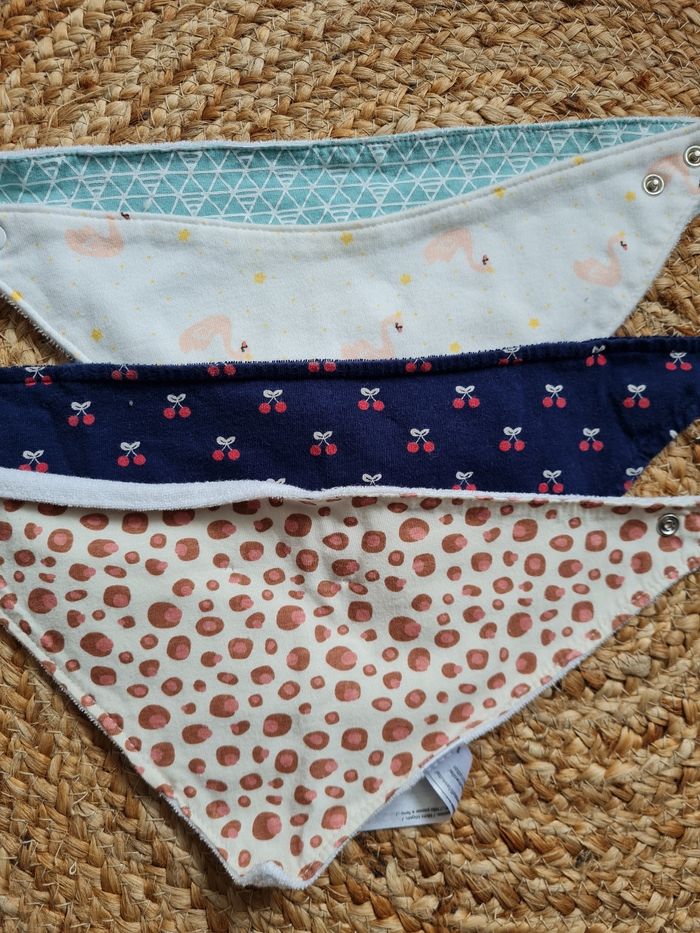 Bavoirs bandana lot de 8 - photo numéro 2
