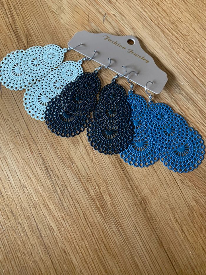 Boucles d’oreilles #lot 🤩 - photo numéro 3