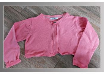 Gilet rose okaidi 3 ans fille