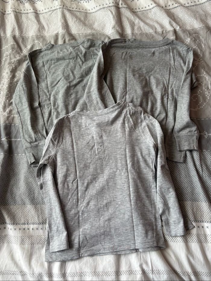 Lot de 3 t-shirts manches longues - photo numéro 2