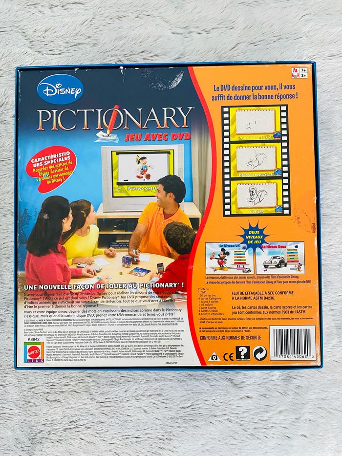 Jeu de société Pictionnary Disney DVD - photo numéro 2