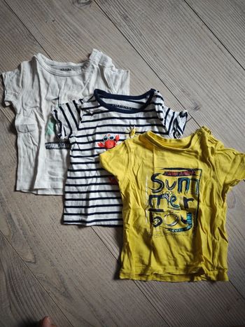 3 Tshirt 9mois