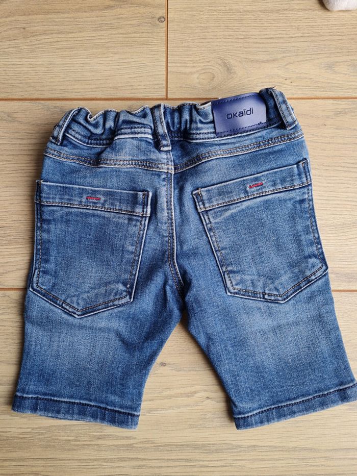Bermuda jeans Okaidi 2 ans - photo numéro 3