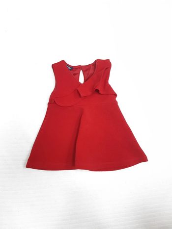 Robe rouge Kiabi 1 mois