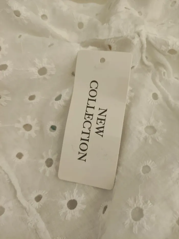 💮 Marguerites broderie anglaise 🌸 taille unique jusqu'au 46 - photo numéro 4