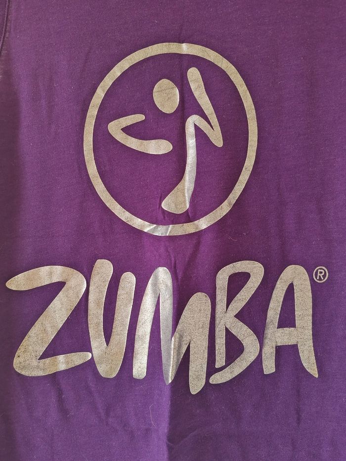 Débardeur ZUMBA violet taille M - photo numéro 3