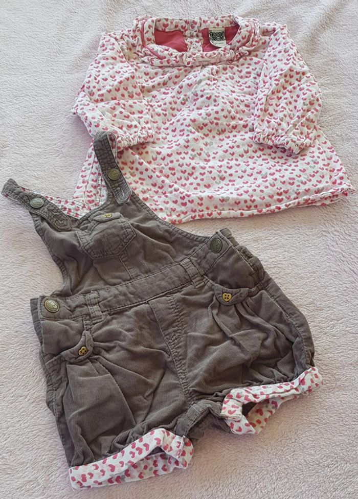 Ensemble tape à l'oeil 9 mois