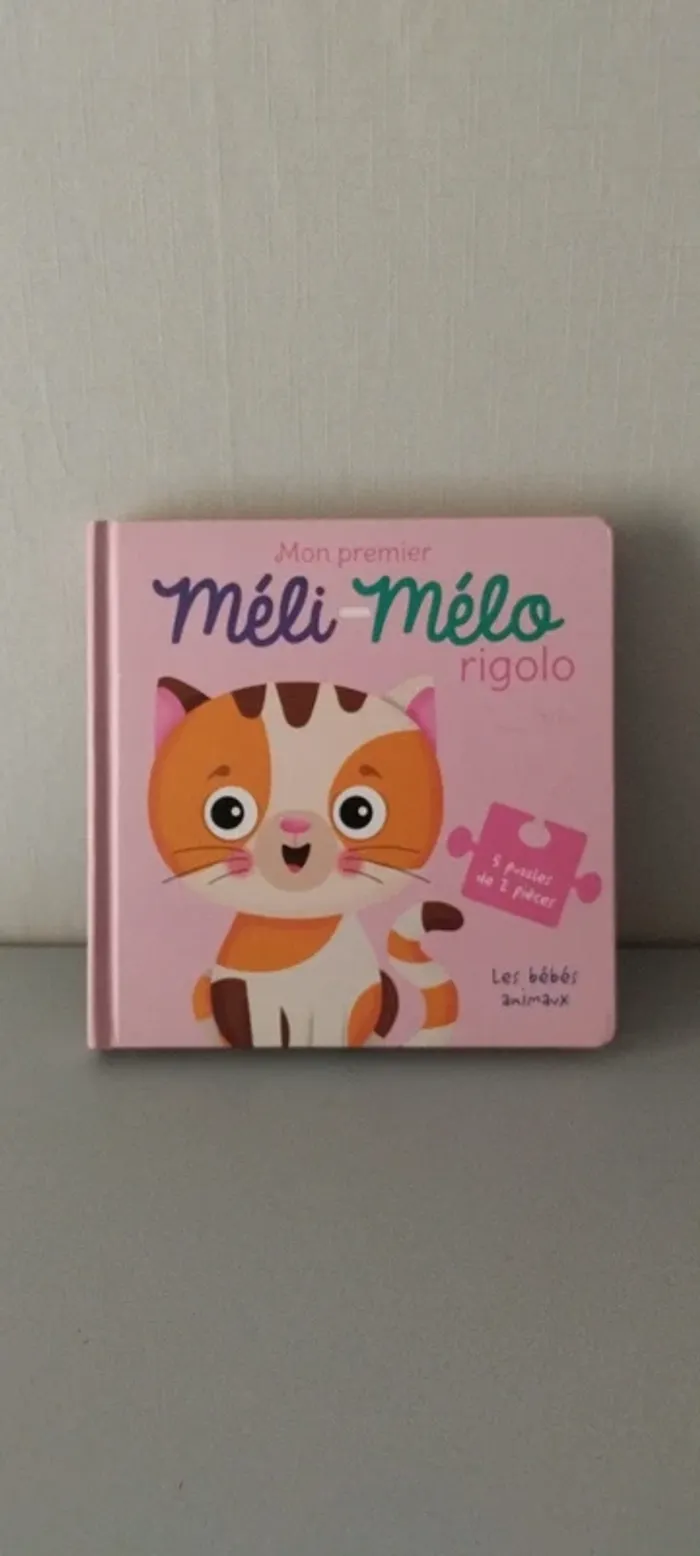 Méli-mélo rigolo livre puzzles