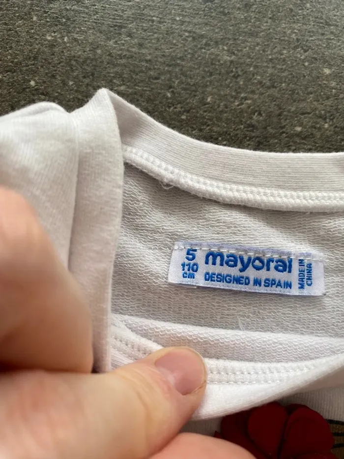 Robe manches longues 5 ans mayoral - photo numéro 2