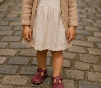 Sublime chaussure Salomé fille en cuir pointure 25