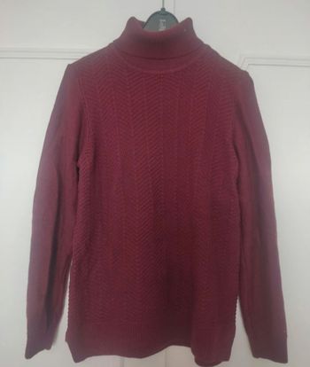 Pull chaud col roulé
