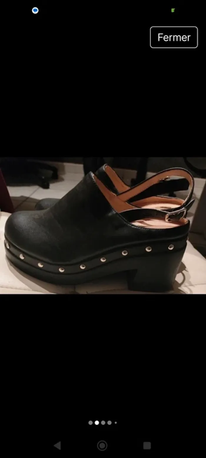 Chaussure sabot femme taille 40