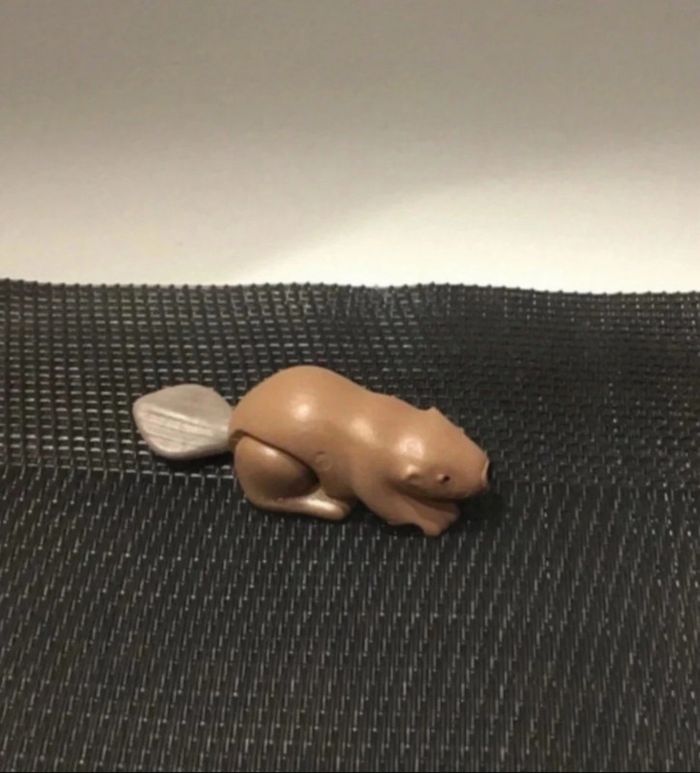 Playmobil figurine Castor Wiltopia très bon état comme neuf animaux sauvages