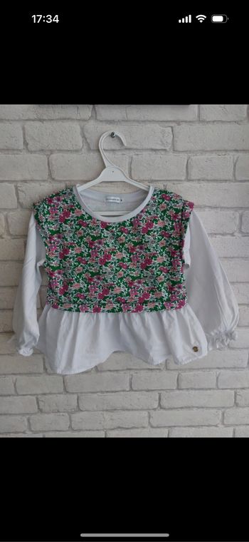 Pull Blouse Lulu Castagnette taille 6 ans