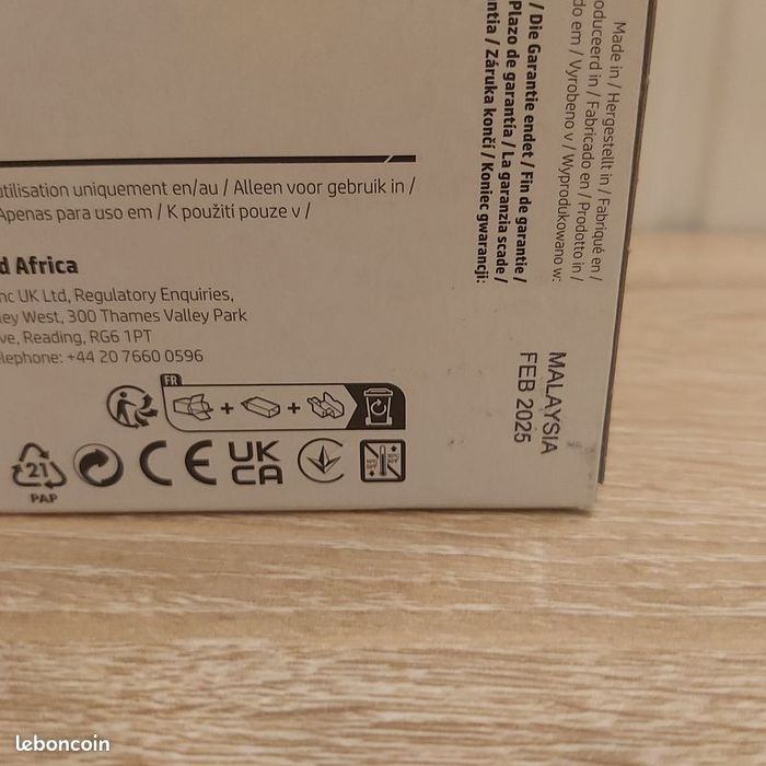 Pack de deux cartouches d'imprimante d'encre hp 304 d'origine - Noire + couleur- - photo numéro 3