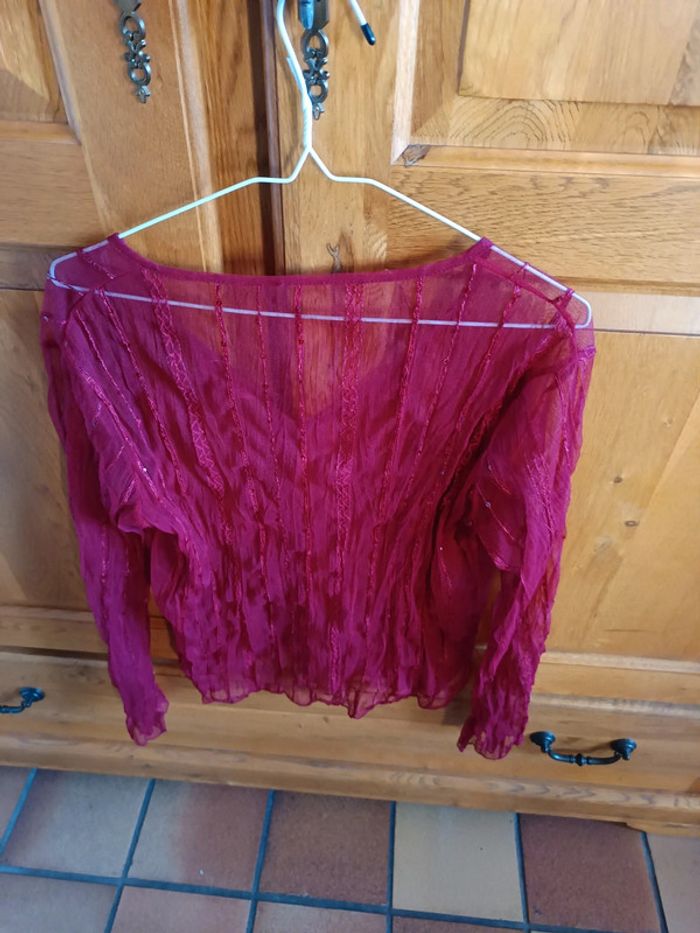 Blouse transparente - photo numéro 2