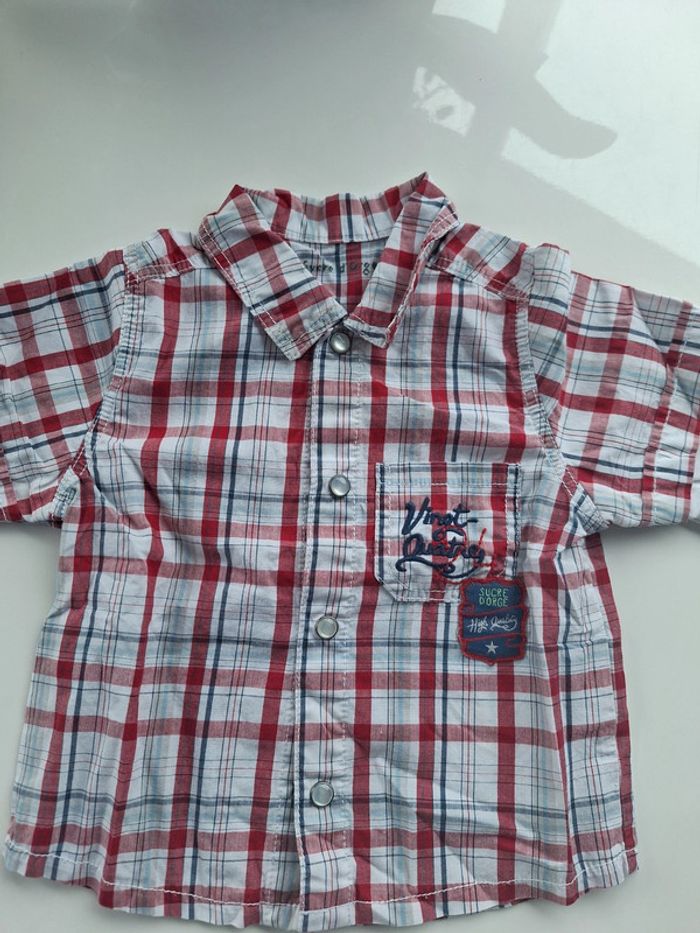 Chemise manches longues 8 mois Sucre d'orge - photo numéro 5