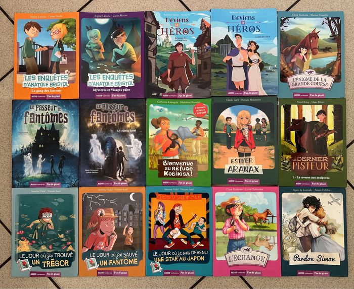 Auzou roman - pas de géant