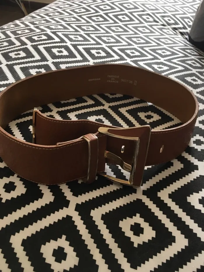Ceinture en cuir