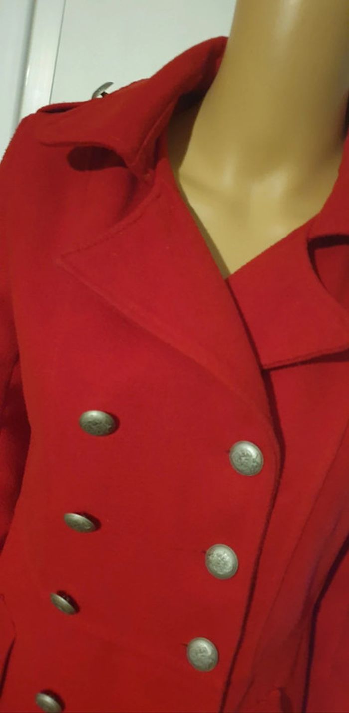 💜 Veste gabardine taille L 40 Made in italy #emyfleury_40femme - photo numéro 3