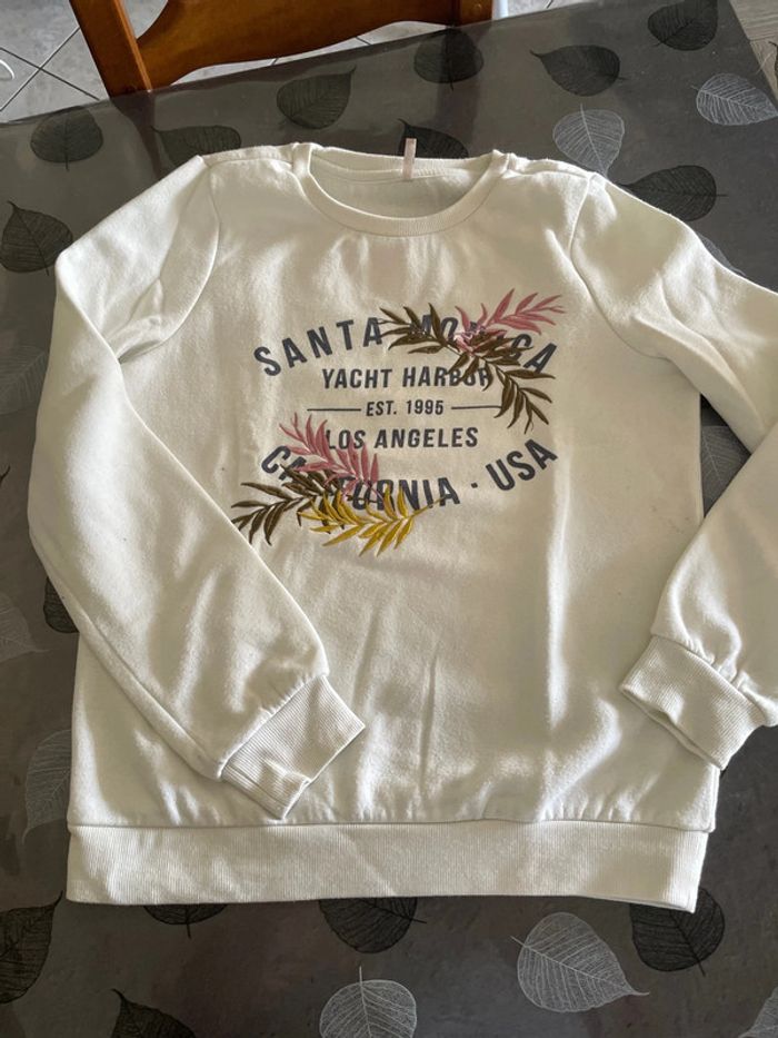 Sweat jaune moutarde Okaidi 14 ans et 1 Sweat offert - photo numéro 4