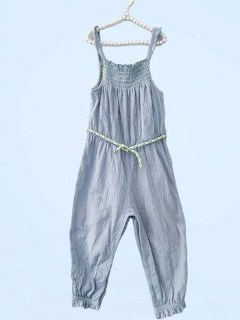 23 mois salopette combinaison fluide avec ceinture tape a l oeil