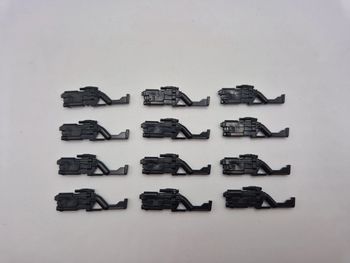 Lot d'armes blasteur mitraillette type lego pour clones / stormtrooper militaires star wars