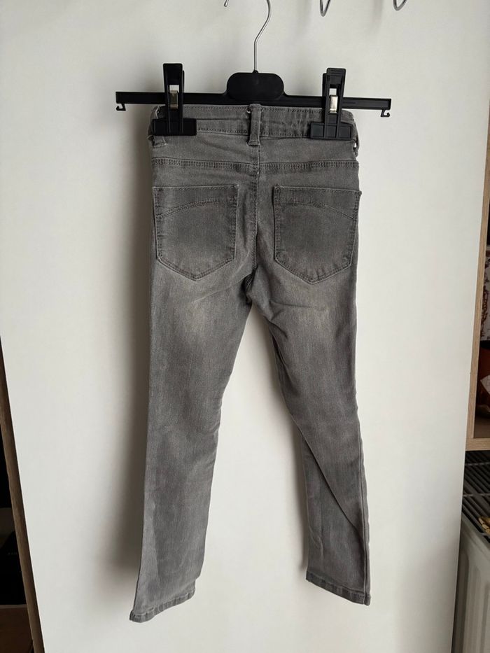 Jean skinny gris fille 4 ans Kiabi - photo numéro 2
