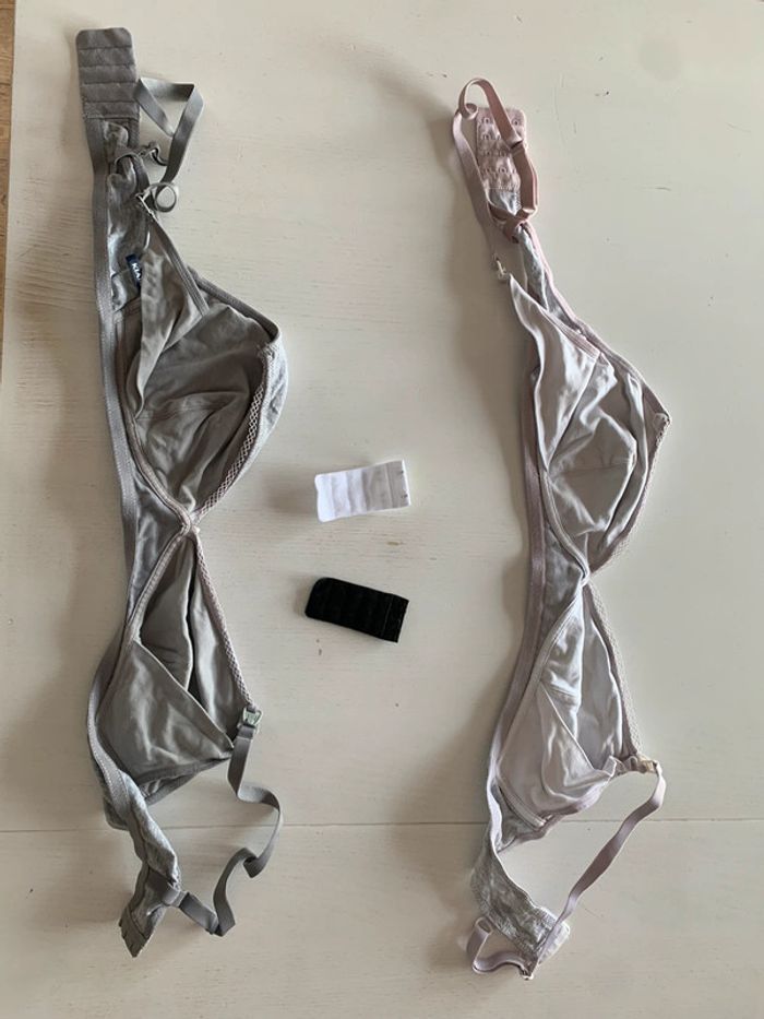 2 soutiens gorges d allaitements kiabi 95C - photo numéro 2