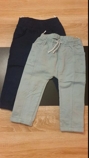 Lot de 2 pantalons 92 cm