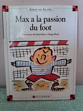 Max à la passion du foot