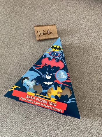 Trio Boules de Bain Effervescente Batman Neuf, jamais utilisé