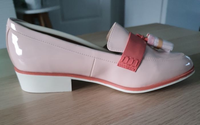 Mocassins roses vernies la redoute - photo numéro 2